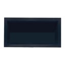 Ver imagem 1 de Nicho Banheiro Embutir 30x60cm Plástico Preto - Gerplast, Opção: Preto