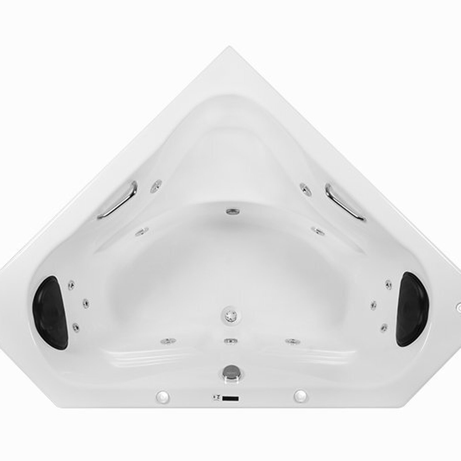 Banheira de Hidromassagem Quantum em Gel Coat Gran Luxo com Aquecedor 135 Cm - Volume Ideal 250 Litr - 220V - 2