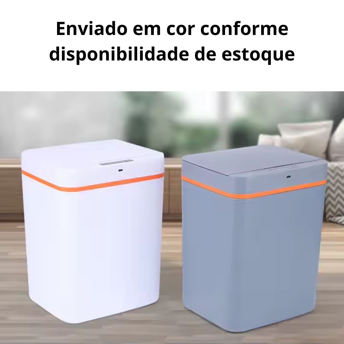 Lixeira Inteligente Recarregável 12 Litros - Automática e Higiênica - 6