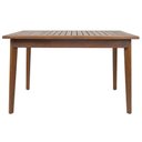 Ver imagem 4 de Mesa de Jantar Retangular Rústica 130cm em Madeira Maciça - Natural