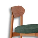 Ver imagem 7 de Conjunto Sala de Jantar Mesa 135cm Tampo Redondo Laminado e 4 Cadeiras Hope