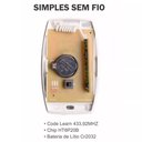 Ver imagem 3 de Kit Fechadura Magnética Eletroimã 150kg Preto Porta Vidro Blindex Controles Receptor sem Fio Complet