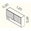 Ver imagem 7 de Conjunto Cozinha em Aço Exclusive Itatiaia 4 Peças com Aereo Ripado:grafite/preto