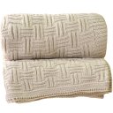 Ver imagem 1 de Peseira Tricot Decorativa Premium 60x230