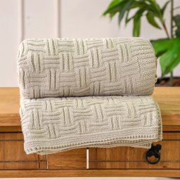 Peseira Tricot Decorativa Premium 60x230 - 2
