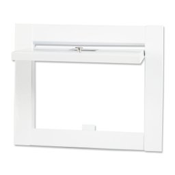 Visor Luz energia linear hat branco fosco Top Design Moderno Inovador - 5