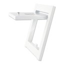 Ver imagem 4 de Visor Luz Energia Linear Hat Branco Fosco Top Design Moderno Inovador