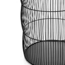 Ver imagem 3 de Lanterna Decorativa em Metal Preto 50x24x24 cm - D’Rossi Vaso Decorativo