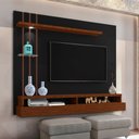 Ver imagem 5 de Painel para Tv de até 55" Suspenso Éden Preto/canela