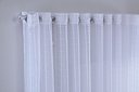 Ver imagem 4 de Cortina Sala Voal Quadriculado Charm Decoraçao 6,00x2,20:branco