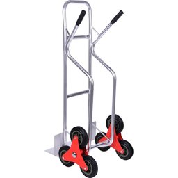 Carrinho para Carga 150kg Alumínio Roda Tripla Pneu Maciça Worker - 3