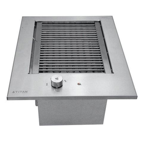 Churrasqueira Elétrica de Embutir Titan Diamond Fine 127V
