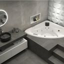 Ver imagem 2 de Banheira de Hidromassagem Innovare Gel Coat Gran Luxo 160cm - sem Aquecedor - Volume Ideal 345 Litro - 110V