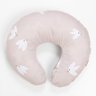 Almofada para Amamentação Floral + Capa Pássaros Rosa Abra Casa - 4