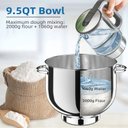Ver imagem 6 de Vezzio Batedeira 9.5qt, 10 Velocidades, 660w, Preta