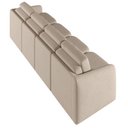 Ver mais imagens de Sofá Cama para Sala de Estar 5 Lugares 436cm Montserrat K01 Linho Bege - Lyam Decor