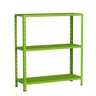 Estante Aço 3 Prateleiras Livros Cozinha Quarto Eaf007 Verde - 1