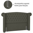 Ver imagem 6 de Cabeceira Casal 140 cm Valenn Linho SL 74 Peer
