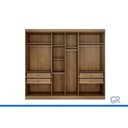 Ver imagem 4 de Guarda Roupa Modulado Closet 6PTS 4g Linea N. Horizonte Cuma