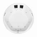 Ver imagem 1 de Banheira de Hidromassagem Hexa em Gel Coat Gran Luxo com Aquecedor 180 cm - Volume Ideal 425 litros - 110V