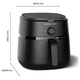 Fritadeira Air Fryer Serie 1000 Xl Philips Walita 6,2l Preta Na130 1700w 127v - 4