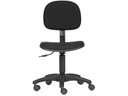 Ver imagem 2 de Cadeira Secretaria Giratoria Savoia Tecido preto