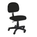 Ver imagem 1 de Cadeira Secretaria Giratoria Savoia Tecido preto