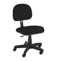 Ver imagem 1 de Cadeira Secretaria Giratoria Savoia Tecido preto