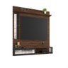 Home Suspenso Verona Para TV 55" Imbuia Preto Banana Bit Incorplac Painel para Tv - 2