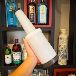 Garrafa Store'n Pour 1000ml Marrom Armazenar e Servir Sucos Bares Restaurantes - 4