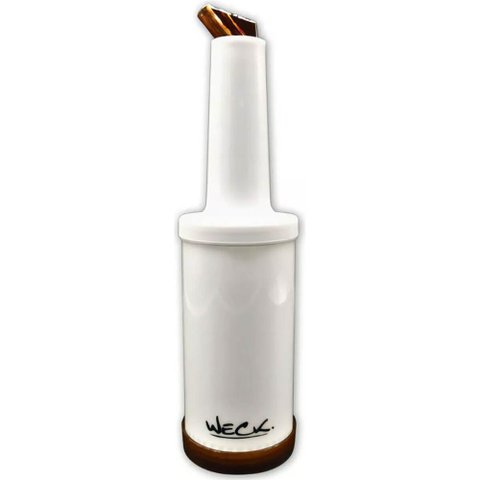 Garrafa Store'n Pour 1000ml Marrom Armazenar e Servir Sucos Bares Restaurantes