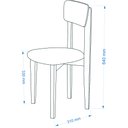 Ver imagem 7 de Kit Colore Mesa com 4 Cadeiras Infantil:azul Bebê