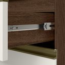 Ver imagem 3 de Kit 02 Balcoes Para Banheiro Cj16 Amendoa Rust Off White