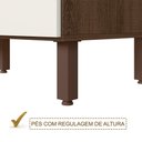 Ver imagem 5 de Kit 02 Balcoes Para Banheiro Cj16 Amendoa Rust Off White