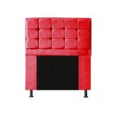 Ver imagem 2 de Kit Cabeceira + Calçadeira Baú Copenhague Solteiro 100cm Suede - Renascer Decor:Vermelho