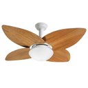 Ver imagem 1 de Ventilador de Teto Jet Aspen Venti-delta Branco 4Pás Freijó 110V
