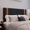 Kit Quarto Casal 2 Mesas Cabeceira Nicho Gavetas Painel Protetor Parede Cama Box 1,40 - Lojas Rpm - 6
