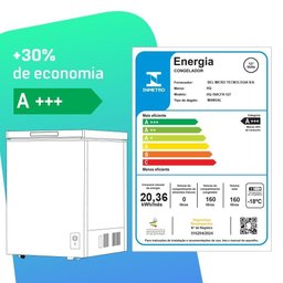Freezer e Conservador Horizontal Hq 160 Litros Branco Hq-160cfh 110v - 10
