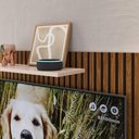 Ver imagem 6 de Painel Star Tv 32" Prateleira Superior Inferior Sala Estar Quarto Recepção Ripado/off White