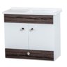 Kit Gabinete com Espelho Pamplona Castanho Corso 40x29x36 - 3