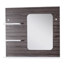 Kit Gabinete com Espelho Pamplona Castanho Corso 40x29x36 - 2