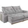 Sofá Retrátil e Reclinável 5 Lugares M-193 2,90m Molas Ensacadas Pillow Top Estofados Martins - 2