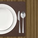 Ver imagem 7 de 4 Jogo Americano Marrom Impermeável 29 X 44cm - Id Decor