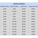 Ver imagem 2 de Fresa Shark 3 Cortes Retos