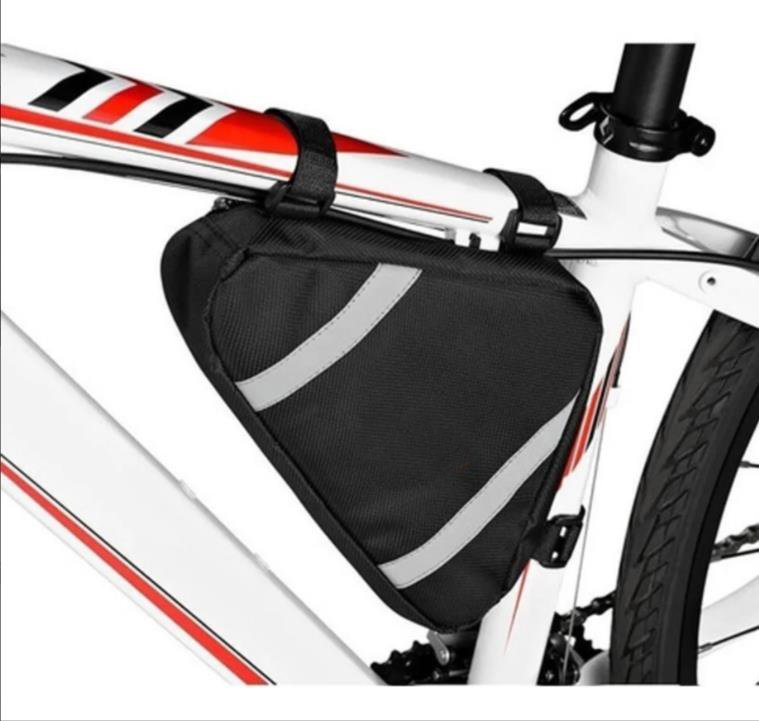 Bolsa Triangular Quadro Para Bike Bicicleta Refletiva Bt1020 Luuk Young - 1