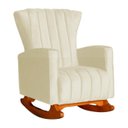 Ver imagem 6 de Kit 02 Poltronas Balanço Melinda Suede