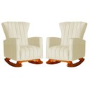 Ver imagem 1 de Kit 02 Poltronas Balanço Melinda Suede