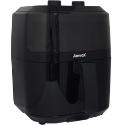 Fritadeira Airfryer sem Óleo 5 Litros Panela Elétrica 1400w Timer Preta Amvox Arf 1250 - 2