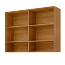 Ver imagem 4 de Armário Aéreo 120 cm 2 Portas e 2 Nichos Divina Marrom/Cinamomo