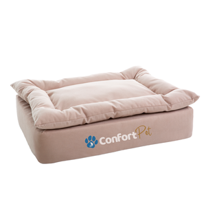 Cama Pequena Confort Pet Sonos com Pillow Removível - Bege